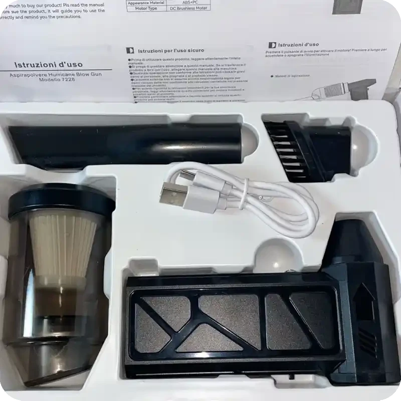 جت فن و جارو شارژی مدل 7228، یک ابزار دوکاره و انقلابی است که با طراحی فوق‌العاده جمع‌وجور و عملکرد قدرتمند